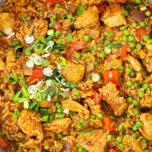 Chicken and veg peri peri recipe.