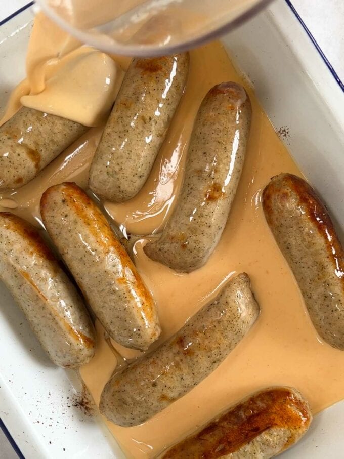 Toad in the Hole recipe step 4.