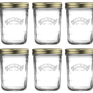 Large Jam Jars x 6